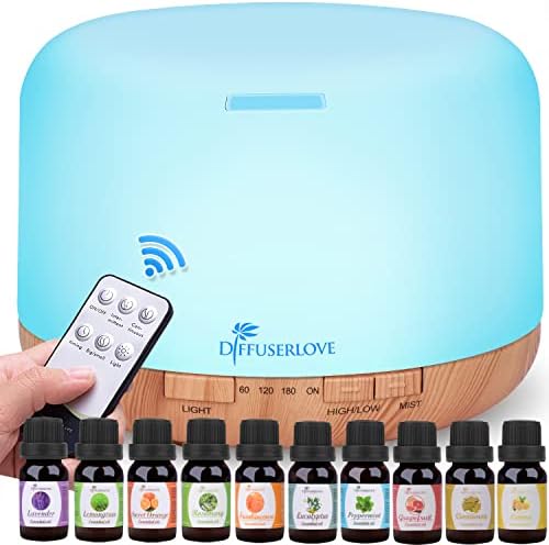 Aimason 500ml Essential Oil Diffuser for Aromatherapy and Relaxation