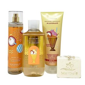 Bath & Body Works Coconut Shower Gel 10 fl oz for Soft, Refreshing Skin