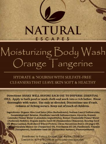 Organic Shower Gel, Natural Ingredients - Image 2