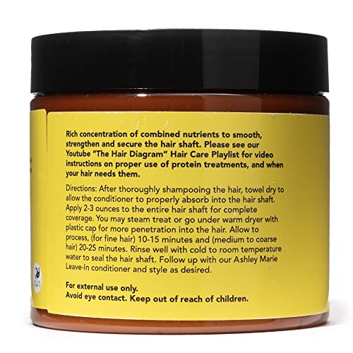 Argan Oil Protein Hair Treatment for Strengthening and Repair, 8 oz - Image 3