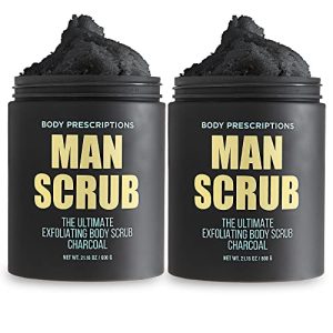 Body Prescriptions Charcoal Foot Scrub 16 oz Exfoliating Skin Treatment