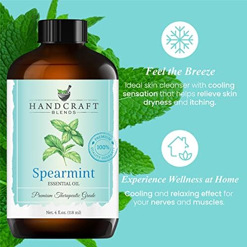 Refreshing spearmint essential oil blend for diffusers. - Image 5