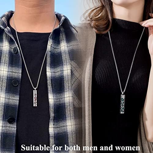 Stainless Steel Oil Diffuser Necklace - Image 7
