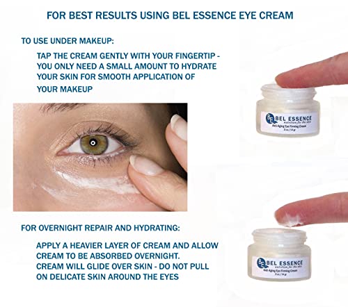 Bel Essence Natural Anti Wrinkle Cream 2 oz Effective Skincare Solution - Image 4