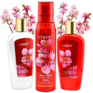 L'Occitane Cherry Blossom Bath and Shower Gel 250ml Luxury Hydrating Wash