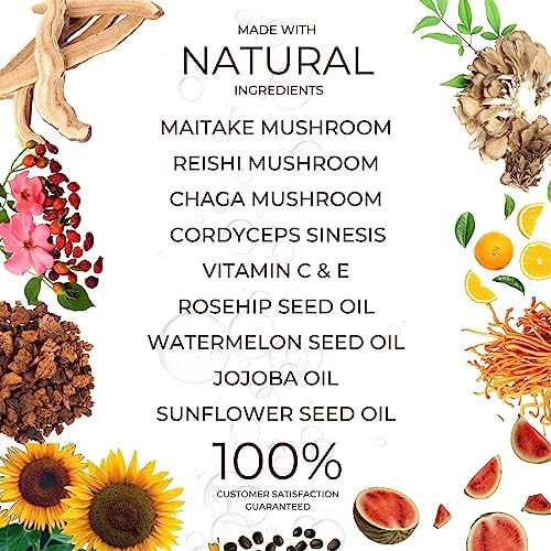Organic Anti Aging Serum for Youthful Skin 1oz Bottle - Image 8