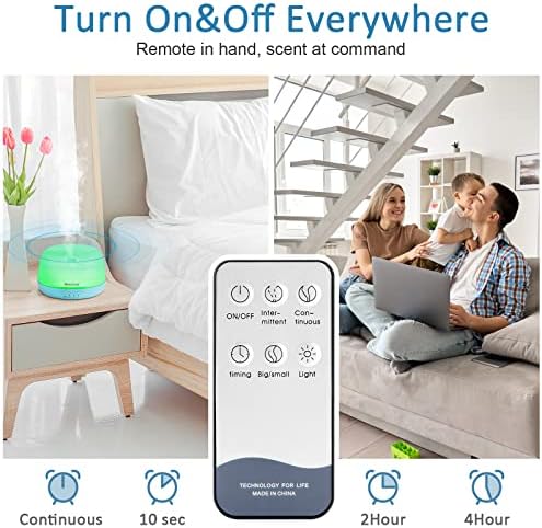 Sparoom Mini Scentifier Essential Oil Diffuser, Compact and Lightweight for Home Use - Image 4
