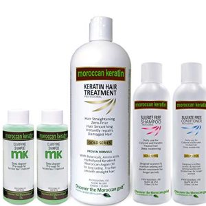 Nourishing Argan Oil Hair Treatment and Repair Set for Healthy Hair - 8 oz