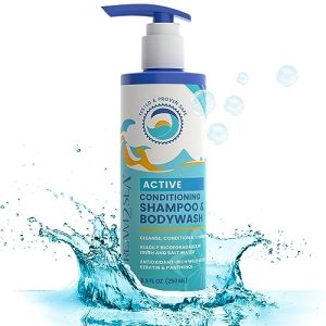 Gentle Organic Baby Shampoo and Body Wash 8 Ounce Bottle