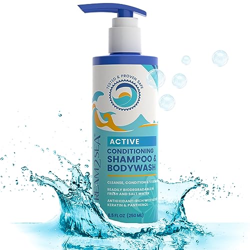 Gentle Organic Baby Shampoo and Body Wash 8 Ounce Bottle