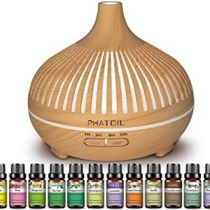 Aroma Aria Ultrasonic Essential Oil Diffuser for Modern Home 300ml Capacity