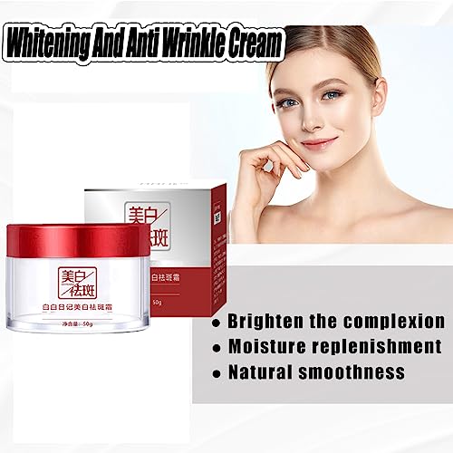 Baibai Diary 50ml Whitening Anti-Wrinkle Cream for Radiant Skin - Image 4