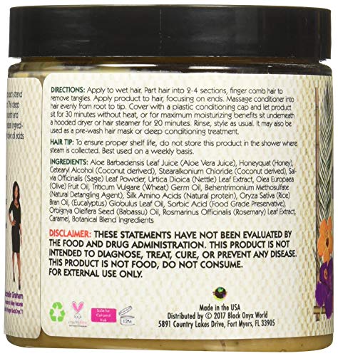 Alikay Naturals 4 oz Strong Hold Edge Control Cream for Smooth Edges and Flyaways - Image 2
