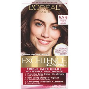 Argan Oil Infused Red Brown Hair Dye for Vibrant, Nourished Color
