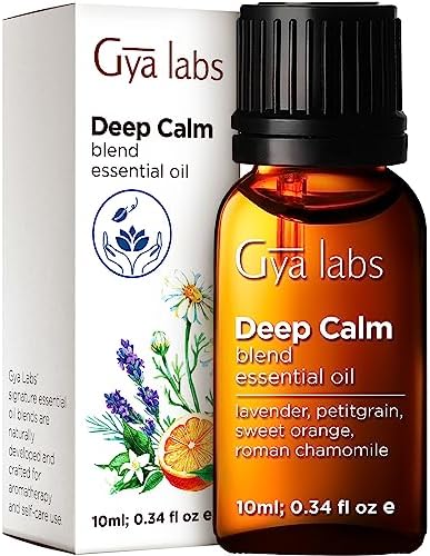 Calming Anxiety Relief Essential Oil Blend 10ml for Stress and Relaxation