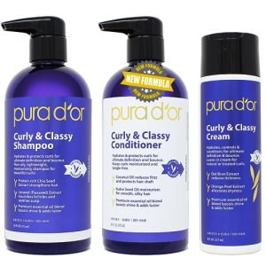 Pura D'or Organic Argan Oil for Hair Growth - 4 oz