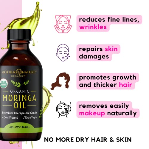 Premium Nature 4 oz Argan Oil Natural Beauty Essential for Skin and Hair - Image 3