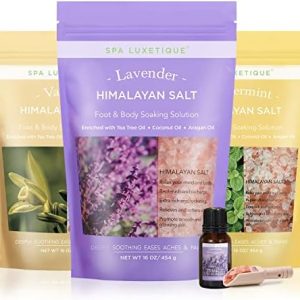 L'Objet Luxury Bath Salt 16oz for Ultimate Relaxation.