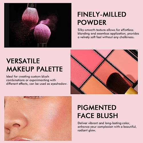 Arden Blush Palette: Multi-color blush palette with high pigmentation. - Image 6