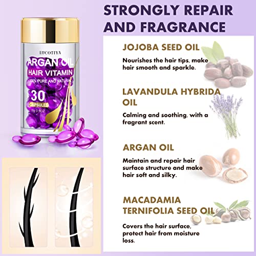 Argan Oil Deep Conditioning Hair Mask 8 oz Moisturizing Treatment for Dry Hair - Image 7