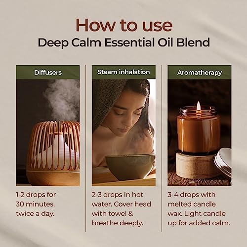 Calming Anxiety Relief Essential Oil Blend 10ml for Stress and Relaxation - Image 4