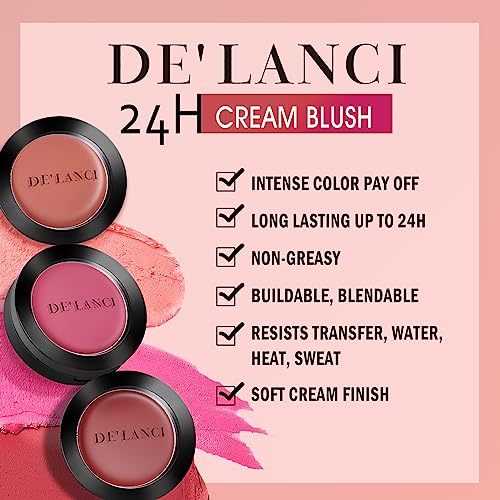 Arden Cream Blusher 0.35 oz Smooth Radiant Cheek Color - Image 4