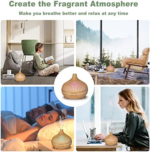 Aroma Aria Ultrasonic Essential Oil Diffuser for Modern Home 300ml Capacity - Image 6