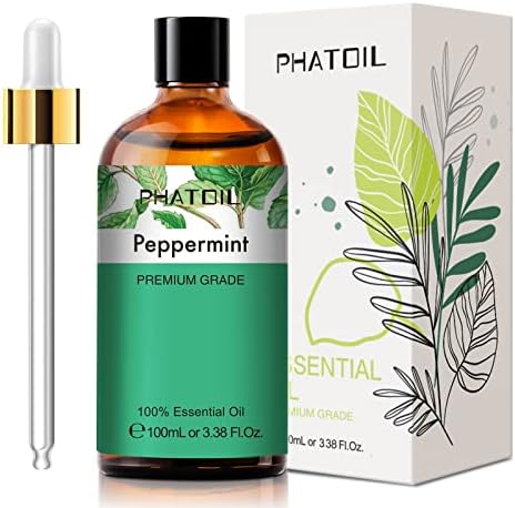 Pure Spearmint Essential Oil for Home Aromatherapy Diffusers 100ml