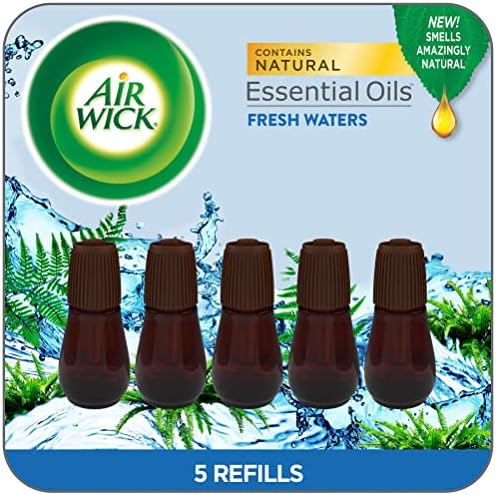 Air Wick Essential Oils Fragrance Refill 2 Count - Ocean Breeze Scent