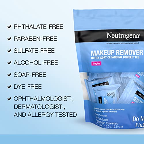 Clinique 30 Count Easy Makeup Removal Facial Wipes Gentle Formula - Image 6