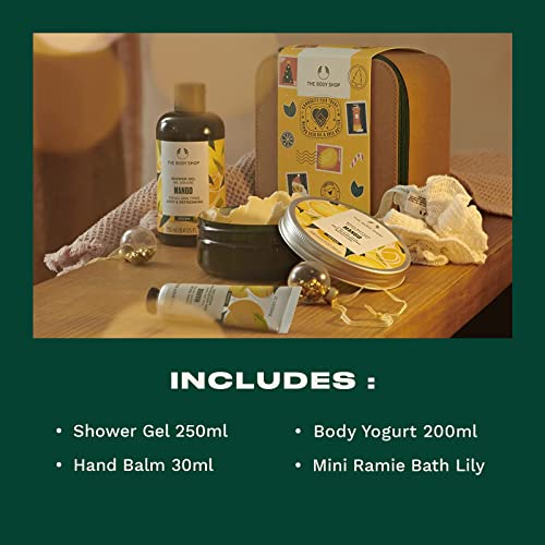 Body Shop Mango Hand Cream and Lip Balm Set 2.5 oz - Image 3