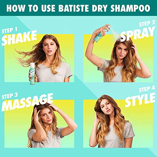 Batiste Anti Frizz Dry Shampoo 200ml for Silky Smooth, Manageable Hair - Image 4