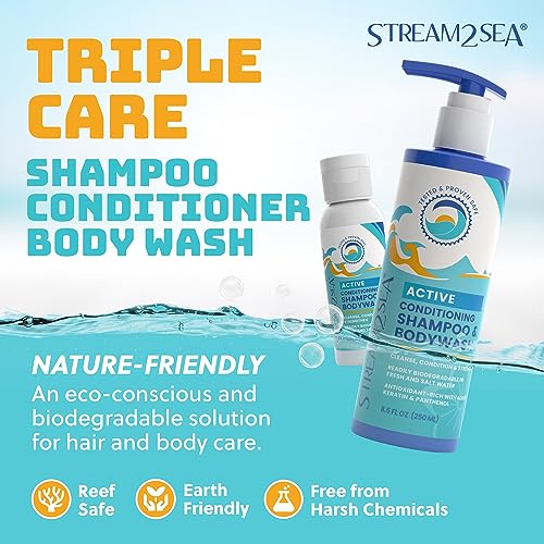 Gentle Organic Baby Shampoo and Body Wash 8 Ounce Bottle - Image 2