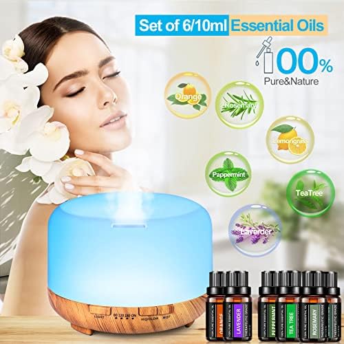 Aickar Oil Diffuser: Essential for Aromatherapy - Image 2