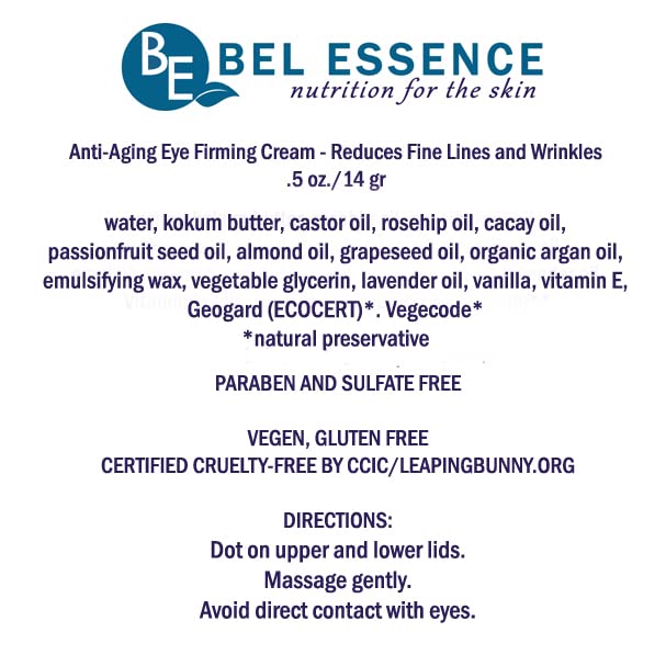 Bel Essence Natural Anti Wrinkle Cream 2 oz Effective Skincare Solution - Image 9