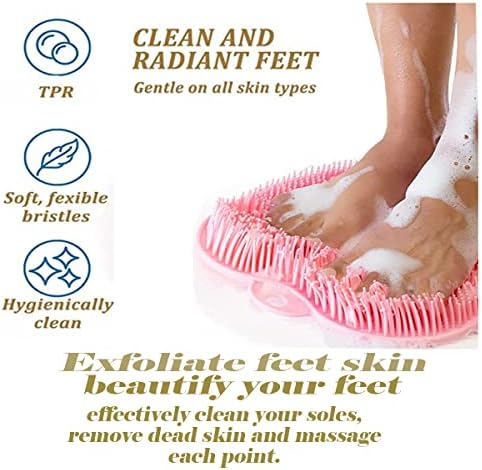 Exfoliating Foot Scrub Brush for Bath and Relaxation - Medium Bristle Hardness - Image 2