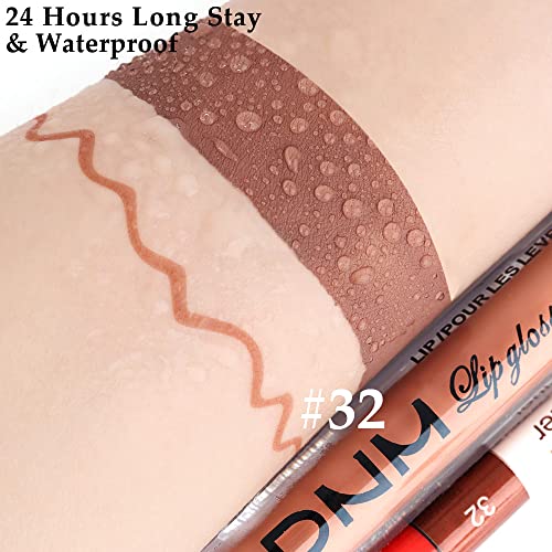Australis Velourlips Matte Lip Cream Swatches Set Diverse Shades for All Skin Tones 6 Piece - Image 5
