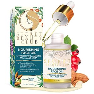 Nourishing Argan Rosehip Oil Blend for Skin & Hair, 2 oz Bottle