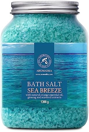 Calming Blue Bath Salts for Ultimate Relaxation and Rejuvenation 16 oz