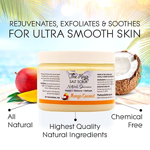16 oz Relaxation & Exfoliation Body Scrub and Bath Salt Combo Set - Image 2