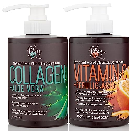 Skin-nourishing body cream moisturizes and hydrates.
