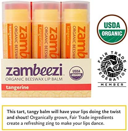 Alba Tangerine Lip Balm ? Petroleum-Free - Image 2