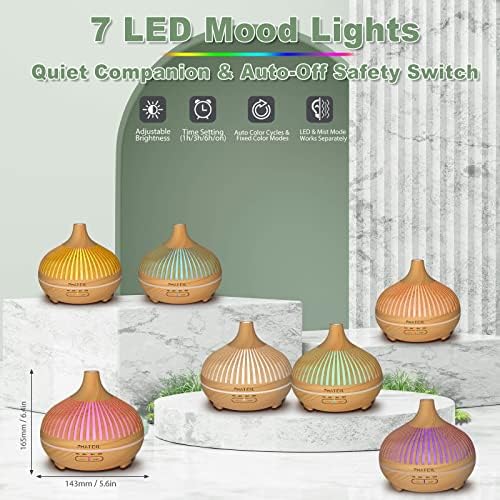 Aroma Aria Ultrasonic Essential Oil Diffuser for Modern Home 300ml Capacity - Image 2