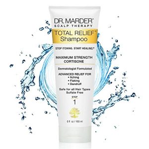 Dandruff-fighting prescription shampoo for healthy scalp.