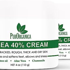 6 oz Natural Foot Cream for Dry, Cracked Heels