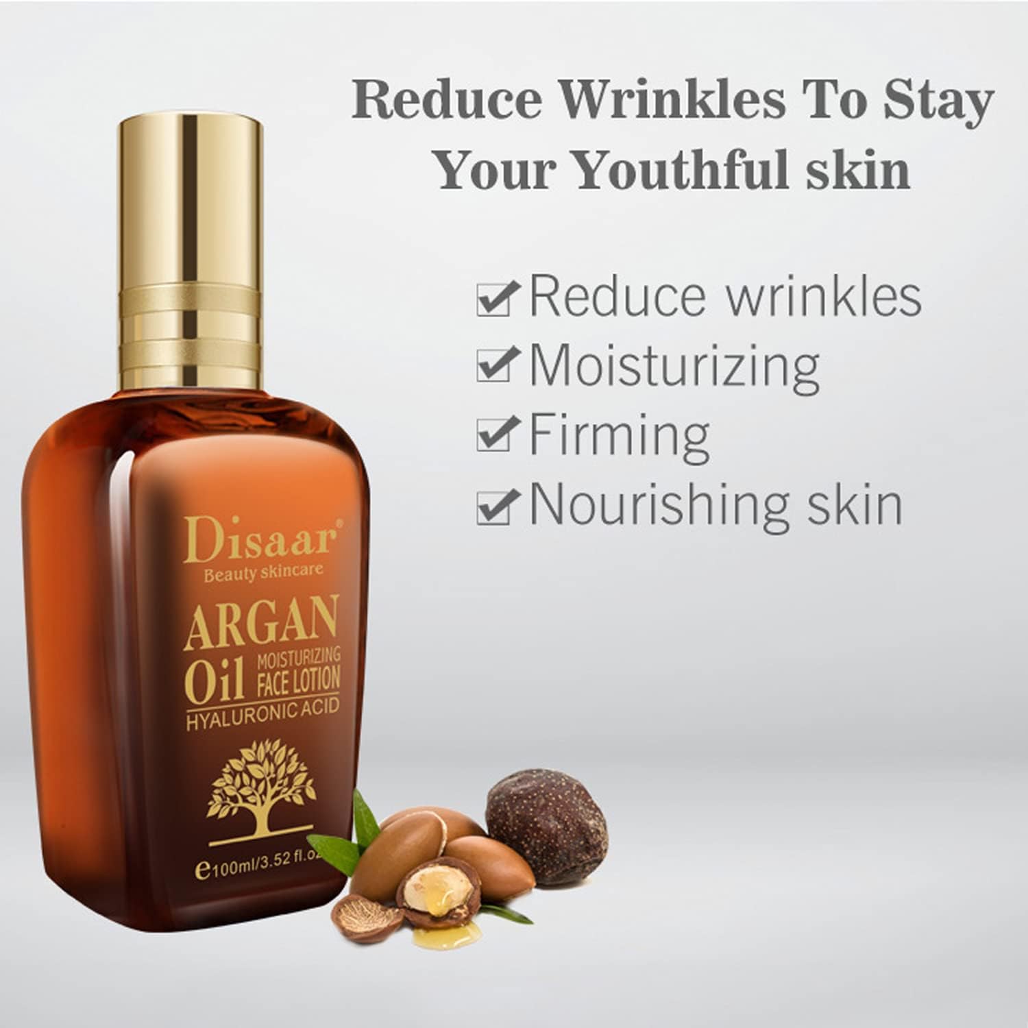 Nourishing Argan Oil Face Lotion 8 oz Hydrating Moisturizer for All Skin Types - Image 7