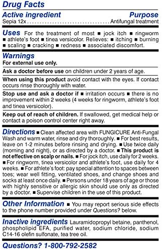Antifungal body wash for skin infections. - Image 8