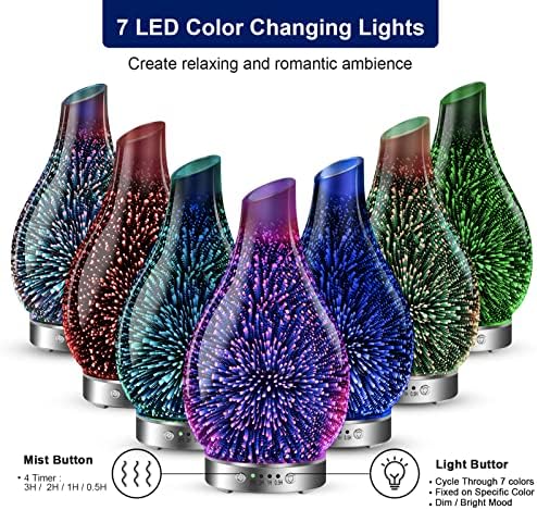 Ultrasonic Essential Oil Diffuser for Home, 300ml Capacity, Quiet Operation - Image 2