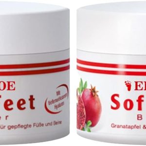 Moisturizing foot cream with natural ingredients.