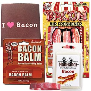 Bacon-Flavored Lip Balm 0.15 oz for Moisturizing Lip Care for Bacon Lovers